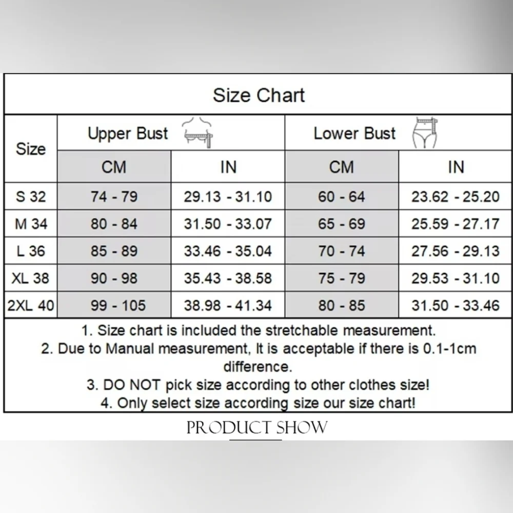 SEXY Edgy Black & Silver STUDDED Spiked Bra S-XXL - Picture 4 of 12